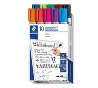 Staedtler Lumocolour Bullet Tip Whiteboard Marker 10pk