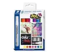 Staedtler Lumocolour Chalk Marker (Pack of 8)