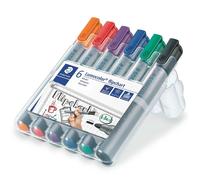 Staedtler Lumocolour Flipchart Marker - Set of 6