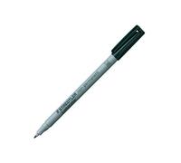 Staedtler 315-9 Lumocolor Non-Permanent Pen, Medium Line Width, 1.0mm - Black (Box Of 10)