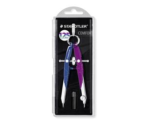 STAEDTLER Mars Comfort 556 556 00-MA2 Precision Geometry Compass, Round Spring H