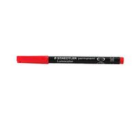 Staedtler Mars Lumocolor Permament Marker Medium Red