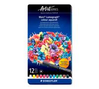 Staedtler Mars Lumograph Aqua 12 Pcs Pencil Multicolor Kids