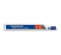 Staedtler Mars Micro 0.5 mm B 250-05 Refill Lead for Mechanical Pencils (Pack of 12 Tubes - 144 Leads)