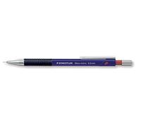 Staedtler Mars Micro 775-05 Mechanical Pencil 0.5mm (Pack of 10) | Metal clip with eraser, non-slip rubber grip zone - for writing - item no. 775 05