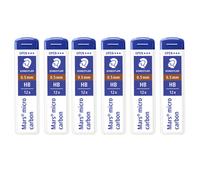 STAEDTLER Mars Micro Carbon 250 0.5mm HB - Pencil Lead Refills (6)