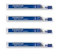 STAEDTLER Mars Micro Carbon 250 0.7mm HB - Pencil Lead Refills - 4 Tubes/Packs (48 Leads) HB