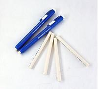 Staedtler Mars Plastic 528 - Propelling Graphite Stick Eraser Set (2 Pieces + 4 Refills) - Solid, Length Adjustable, German Brand