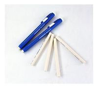 Staedtler Mars Plastic 528 - Propelling Graphite Stick Eraser Set (2 Pieces + 4 Refills) - Solid, Length Adjustable, German Brand