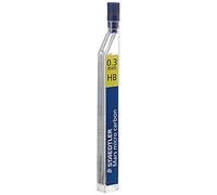 Staedtler Micro Mars carbon Mechanical Pencil Lead, 0.3 mm, HB, 60 mm x 12 Leads (250 03 HB)