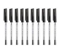 Staedtler Ballpoint Pens 430 M Stick – Medium 0.5mm, Smooth Writing, Black Ink (10)