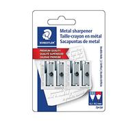 Staedtler Metal Sharpeners, Double Hole for Pencils and Colored Pencils 2 ea,...