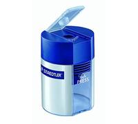 Staedtler Metal Single Hole Sharpener with Tub (511001BK)