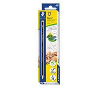 STAEDTLER Noris 120 Pencils - 2B, 12 Pack, Hexagonal | Break-resistant hexagonal pencil, extra-soft 2B grade - recycled wood - Art.-Nr. 120-0