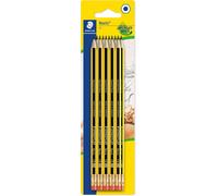 Staedtler Noris 122 HB Pencils With Eraser Tip - Pack of 10