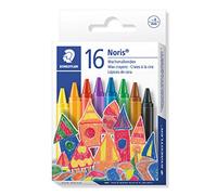 Staedtler Noris 220 - Cardboard Case for 16 Assorted Waxed Chalks