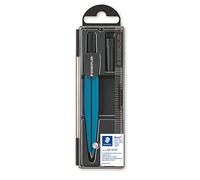 Staedtler Noris 550 50 M1 School Compass with Blunt Angle Safety Pin Metallic Blue