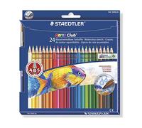 Staedtler 14410CN24 Noris Club Aquarell Watercolour Pencils - Pack...