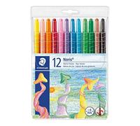 Staedtler Noris Club Wax Twister Pack of 12 Soft Plastic Case, You Will Receive 1 Pack. Package Content: 12 x Case