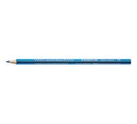 Staedtler Noris colour 187 Colouring Pencil, Soft Surface, High Breaking Strength, Made Form Upcycled Wood, Single Product Light Blue, Folding Box, 12 Colouring Pencils, 187-30