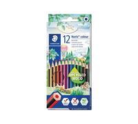 Staedtler Noris Colour Pencils 12 Pencils Cardboard Box Assorted (Pack of 10)