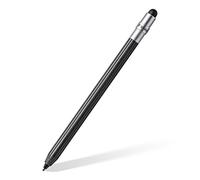STAEDTLER Noris Digital Mini 180M 22, 2-in-1 Stylus Pen for Digital Writing and Drawing on EMR and Capacitive Touchscreens (Round Shape, Includes 5 EMR Replacement Tips and Tool)