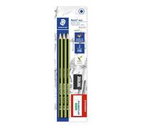 STAEDTLER Noris Eco 3 HB Pencils with Resoplast Eraser and Sharpener