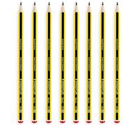STAEDTLER Noris Graphite Pencils - 120-HB - School, Office Pencils- Pack of 8