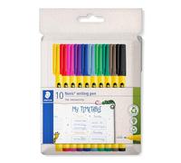 STAEDTLER Noris - Handwriting Pen - 10 Assorted Colours - Pack of 10, 307 C10