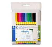 STAEDTLER Noris - Handwriting Pen - 10 Assorted Colours - Pack of 10, 307 C10