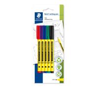 STAEDTLER Noris - Handwriting Pen - 5 Assorted Colours - Pack of 5, 307-S BK5