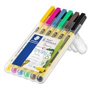 STAEDTLER Noris - Handwriting Pen - 6 Assorted Colours - Pack of 6, 307 SB6