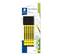 STAEDTLER Noris - Handwriting Pen - Black - Pack of 5, 307-9 BK5
