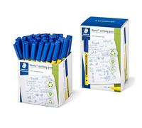 STAEDTLER Noris - Handwriting Pen - Blue - Pack of 50, 307-3 CT50