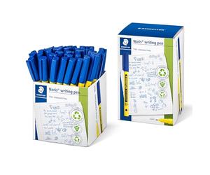 STAEDTLER Noris - Handwriting Pen - Blue - Pack of 50, 307-3 CT50
