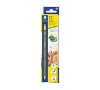 STAEDTLER Noris HB Yellow/Black Barrel Graphite Pencil, Pack of 12