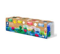 Staedtler - Noris Modelling Dough - Assorted Basic Colours - Pack of 4-8134 01