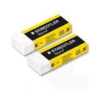STAEDTLER NORIS Plastic Rubber Eraser Pack of 2