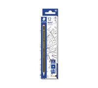 Staedtler Noris School 121 Graphite 2B Pencil (Pack of 12) 121-2B