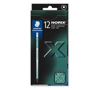 STAEDTLER NORIX 181 HB Pencils Set of 12 Soft Surface French Green