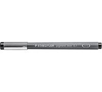 Staedtler pigment liner fineliner technical drawing pen black ink 0.7mm