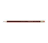STAEDTLER 112-HB Tradition Graphite Pencil for Drawing & Sketching - HB, Eraser-Tip (Box of 12)