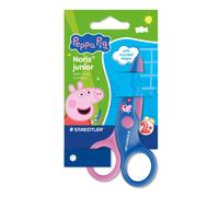 STAEDTLER Peppa Pig x Noris Junior Toddler Safety Scissors - for Kids Aged 2+ Years Arts & Crafts Activities, 965 40BKL1