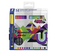 Staedtler Permanent Marker Assorted 14 Units