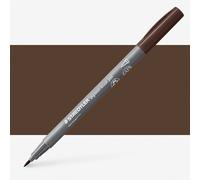 Staedtler : Pigment Arts : Brush Pen : Dark Brown