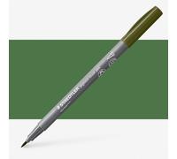 Staedtler : Pigment Arts : Brush Pen : Olive Dark