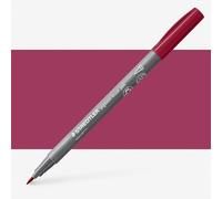 Staedtler : Pigment Arts : Brush Pen : Wine Red