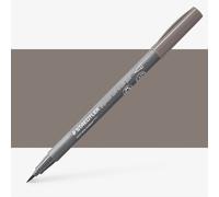 Staedtler : Pigment Arts : Soft Brush Pen : Warm Grey Medium