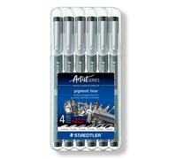 Staedtler Pigment Liner 4+2 (308sb6p) Marker Pen