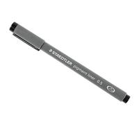 Staedtler 308 05-9 Pigment Liner Pen Black (0.5mm)